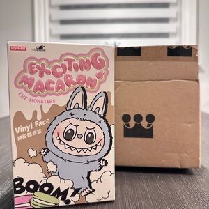 Authentic Labubu -Exciting Macaron - Sea Salt Coconut - POP MART Canada